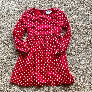 Little girls polka dot dress!